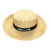 Chapeau Canotier Bandeau Noir