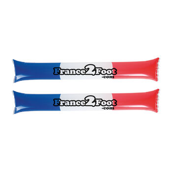 2 batons de tambour tricolore - Loisirs - e-goodies - 1