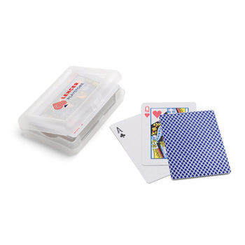 54 cartes à jouer dans une boite plastique