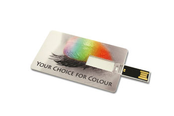 Clé Usb format Carte de Crédit 8 Go - Clé usb - e-goodies - 1