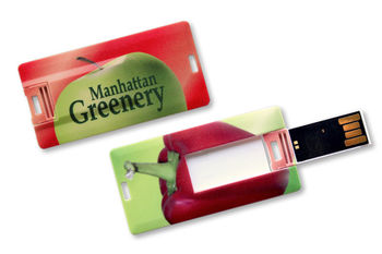 Clé Usb format Mini Carte de Crédit 8 Go Clé Usb format Mini Carte de Crédit 8 Go - Clé usb - e-goodies - 1