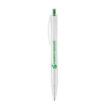 Aqua Clear - Stylo Eco en plastique PET recyclé  Aqua Clear - Stylo Eco en plastique PET recyclé  - Stylo personnalisable - e-goodies - 1