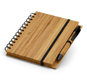 Bloc-notes A5 en Bambou Bloc-notes A5 en Bambou - Developpement durable - e-goodies - 1