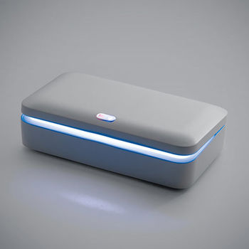 Boîte de stérilisateur UV chargeur sans fil rapide