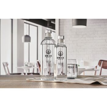 Bouteille en verre borosilicate avec un bouchon en verre antifuite - Bouteille personnalisée - e-goodies - 3