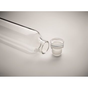 Bouteille en verre borosilicate avec un bouchon en verre antifuite - Bouteille personnalisée - e-goodies - 4