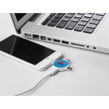 Câble avec adaptateur 3 en 1 Câble avec adaptateur 3 en 1 - Accessoires pour téléphonie - e-goodies - 1
