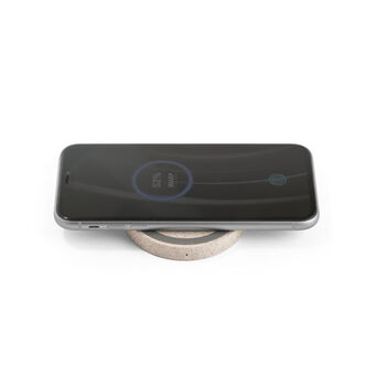 Chargeur sans fil en ABS et fibre de paille de blé - Accessoires pour téléphonie - e-goodies - 3
