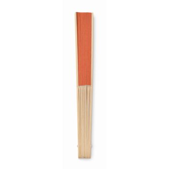Eventail en bambou avec tissu  - Maison - e-goodies - 3