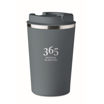 Gobelet à double paroi 350 ml  Gobelet à double paroi 350 ml  - Verre gobelet personnalisé - e-goodies - 1