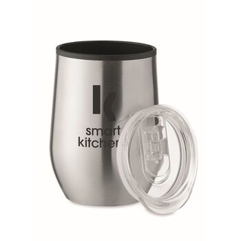 Gobelet en acier inoxydable à double paroi Gobelet en acier inoxydable à double paroi - Mug bouteille gobelet - e-goodies - 1