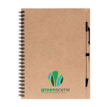 Hawken - Ensemble Bloc-notes Spirale et Stylo  Hawken - Ensemble Bloc-notes Spirale et Stylo  - Developpement durable - e-goodies - 1