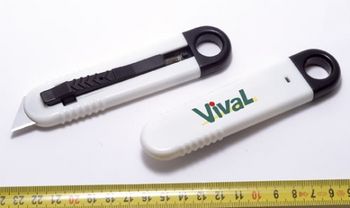 Cutter sécurité  Cutter sécurité  - Canif personnalisable - e-goodies - 1