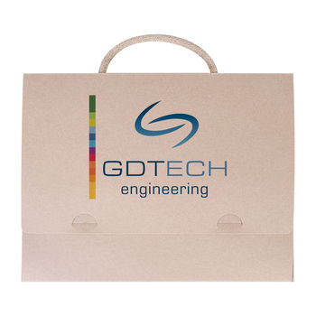 Valisette  documents A4 Naturelle Valisette  documents A4 Naturelle - Developpement durable - e-goodies - 1