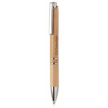 Stylo à bille en bambou Stylo à bille en bambou - Stylo - e-goodies - 1