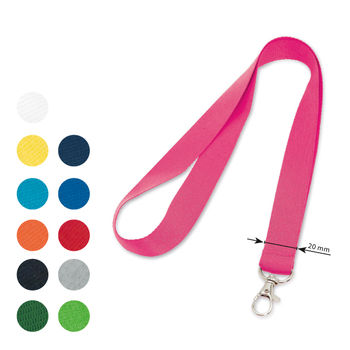 Lanyard en polyester coloré - Salons - Evenementiel - e-goodies - 3