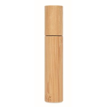 Mini flacon atomiseur de parfum rechargeable avec habillage en bambou - Maison & Cuisine - e-goodies - 3