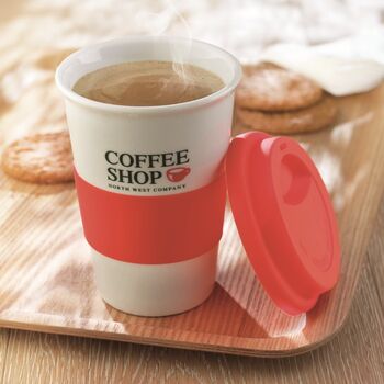 Mug céramique avec silicone    Mug céramique avec silicone    - Mug personnalisé - e-goodies - 1