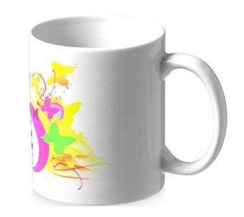 Mug en céramique 33 cl - Express J+4 Mug en céramique 33 cl - Express J+4 - Spécial Express J 4 - e-goodies - 1