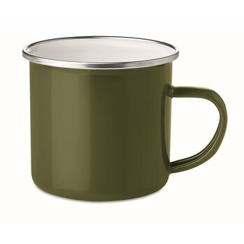 Mug vintage en métal avec émail - Mug personnalisé - e-goodies - 3
