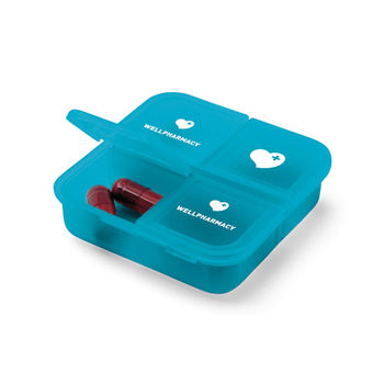 Pilulier 4 compartiments Pilulier 4 compartiments - Maison & Cuisine - e-goodies - 1