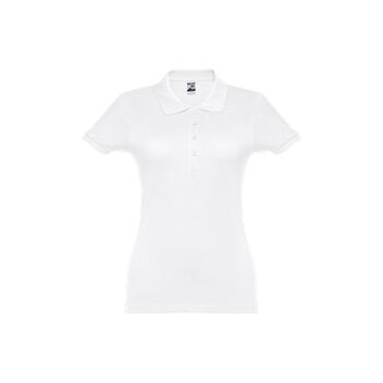 Polo blanc pour femme Polo blanc pour femme - Textile - e-goodies - 1