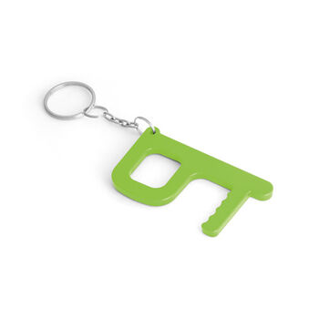 Porte-clés multifonction traitement antibactérien Porte-clés multifonction traitement antibactérien - Antibactérien personnalisable - e-goodies - 1