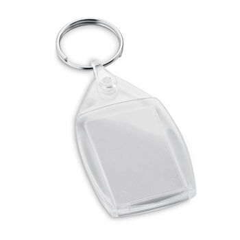 Porte-clés PS transparent en forme rectangulaire - Porte-clés - e-goodies - 3