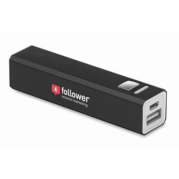 Power bank en aluminium Power bank en aluminium - Batterie externe personnalisable - e-goodies - 1