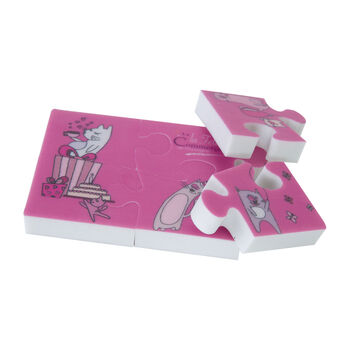 Puzzle gomme (6 pièces maximum) Puzzle gomme (6 pièces maximum) - Loisirs - e-goodies - 1