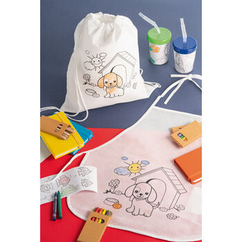 Sac à dos pour colorier - Sac cordon personnalisable - e-goodies - 1