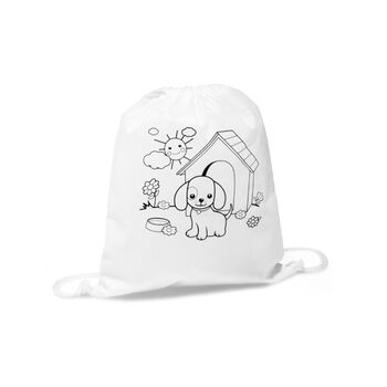 Sac à dos pour colorier - Sac cordon personnalisable - e-goodies - 4