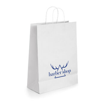 Sac en papier kraft 320 x 390 mm Sac en papier kraft 320 x 390 mm - Sac papier personnalisable - e-goodies - 1