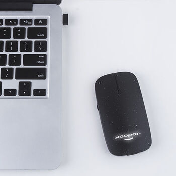 Souris sans fil & sans piles RP avec logo lumineux - Accessoires d'Ordinateur - e-goodies - 1