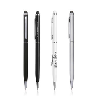 stylo à bille slim touch pad en aluminium - Express J+4