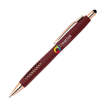 Stylo Avalon Softy Rose Gold Stylet Stylo Avalon Softy Rose Gold Stylet - Stylo plastique publicitaire - e-goodies - 1
