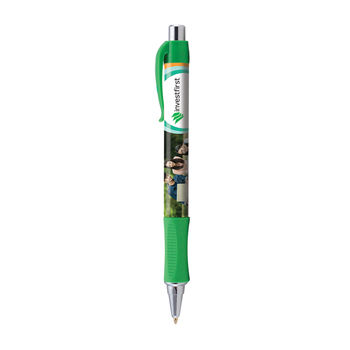 Stylo Hepburn Chrome Stylo Hepburn Chrome - Stylo plastique publicitaire - e-goodies - 1