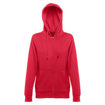Sweat-shirt pour femme, avec fermeture zippée et capuche - Sweat-shirt personnalisable - e-goodies - 5