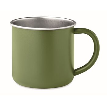 Tasse en acier inox recyclé  Tasse en acier inox recyclé  - Mug bouteille gobelet - e-goodies - 1
