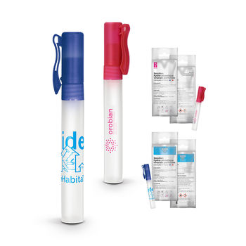 VAPORISATEUR 9 ml UTILE DE SOLUTION HYDROALCOOLIQUE VAPORISATEUR 9 ml UTILE DE SOLUTION HYDROALCOOLIQUE - Gel hydroalcoolique personnalisé - e-goodies - 1